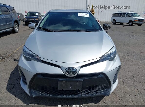 2T1BURHE9HC798632 2017 TOYOTA COROLLA Серебряный Вид щитка приборов