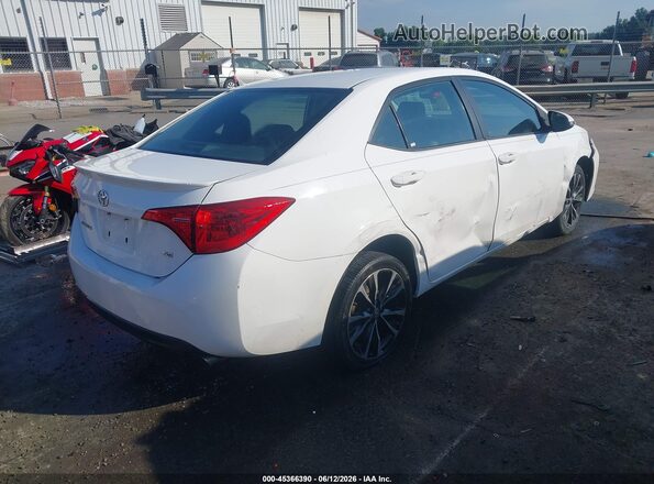 2T1BURHE9HC823772 2017 TOYOTA COROLLA White Հետևի աջ