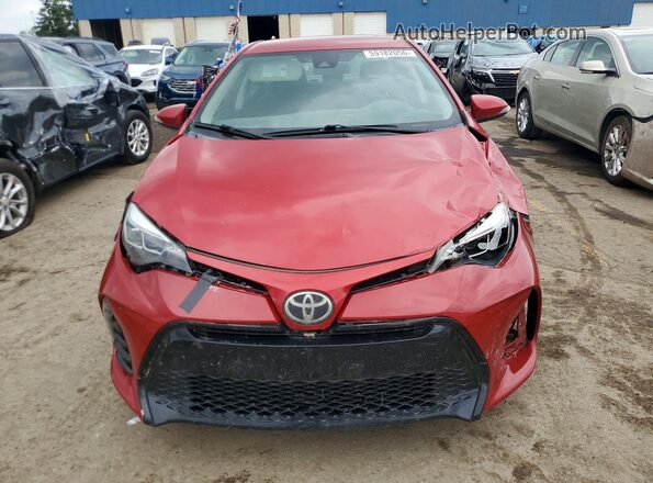 2T1BURHE9HC830012 2017 TOYOTA COROLLA Red წინა ხედი