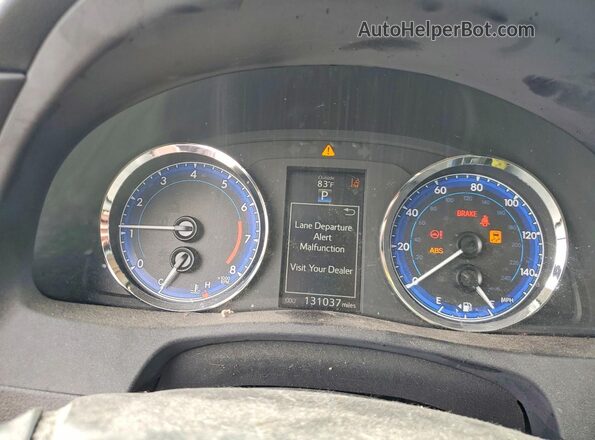 2T1BURHE9HC830012 2017 TOYOTA COROLLA Red ხელსაწყოთა პანელის ხედი