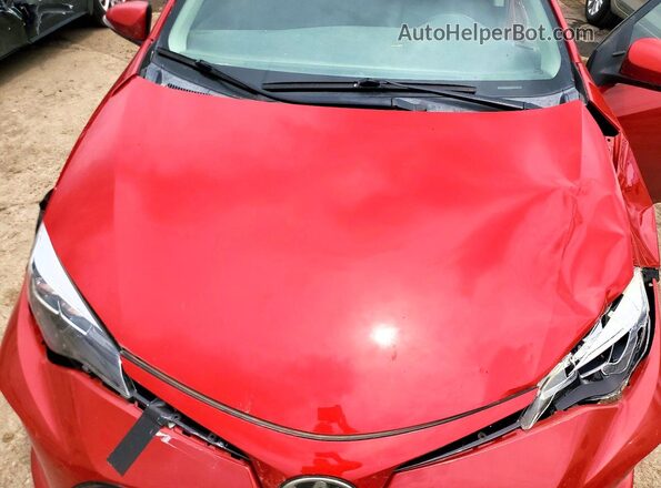 2T1BURHE9HC830012 2017 TOYOTA COROLLA Red უკანა სალონის ხედი