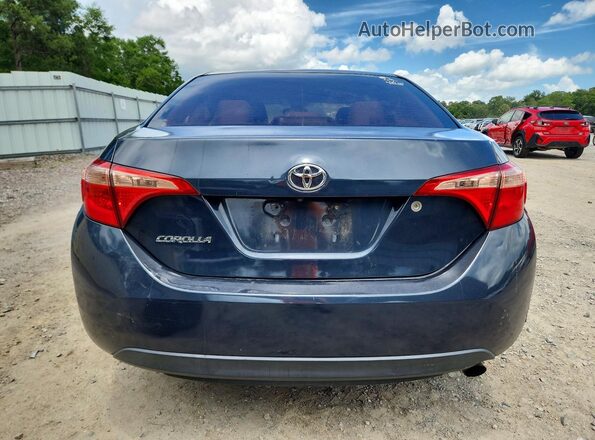 2T1BURHE9HC860093 2017 TOYOTA COROLLA Blue უკანა ხედი