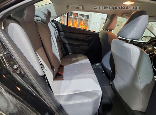 2T1BURHE9HC871336 2017 TOYOTA COROLLA Black Rear seats view
