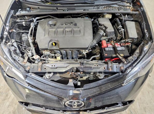 2T1BURHE9HC871336 2017 TOYOTA COROLLA Black Rear interior view
