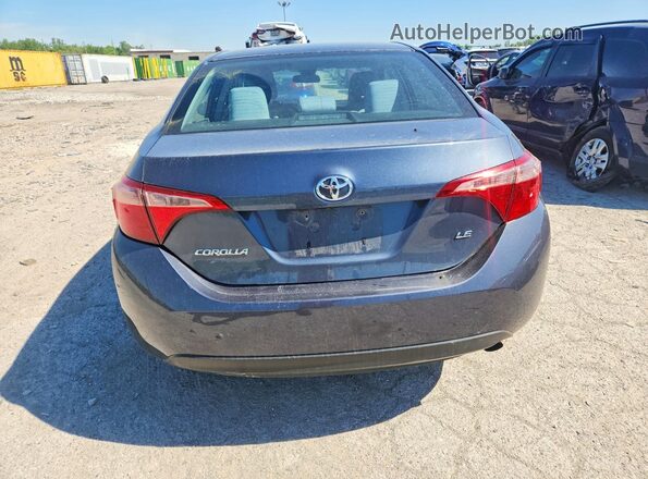 2T1BURHE9HC891053 2017 TOYOTA COROLLA Gray Հետևի տեսք