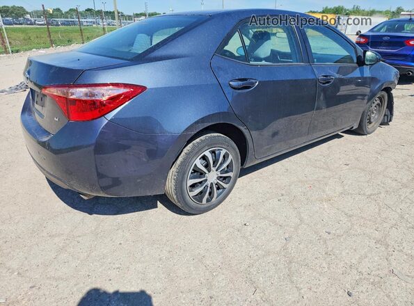 2T1BURHE9HC891053 2017 TOYOTA COROLLA Gray Հետևի աջ