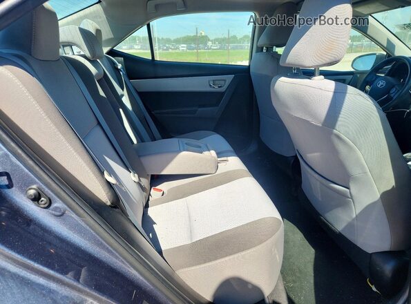 2T1BURHE9HC891053 2017 TOYOTA COROLLA Gray Հետևի նստատեղերի տեսք