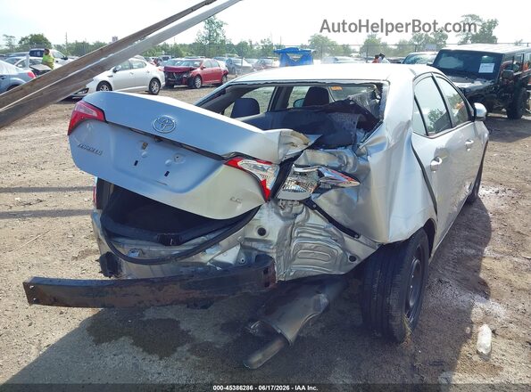 2T1BURHE9HC913620 2017 TOYOTA COROLLA Silver წინა ხედი