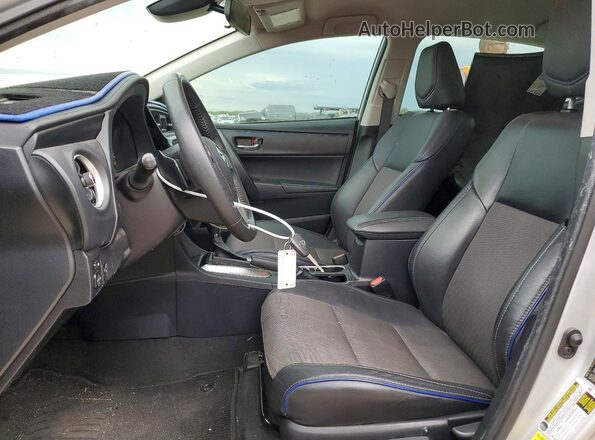 2T1BURHE9HC931499 2017 TOYOTA COROLLA Silver Սալոնի դիմացի տեսք