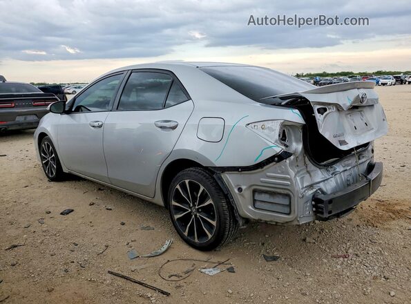 2T1BURHE9HC931499 2017 TOYOTA COROLLA Silver Հետևի ձախ