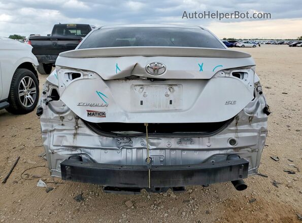 2T1BURHE9HC931499 2017 TOYOTA COROLLA Silver Հետևի տեսք