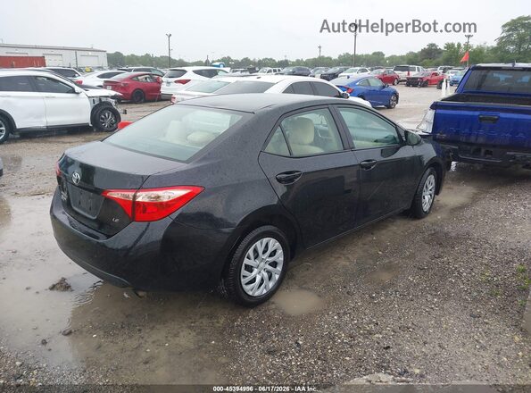2T1BURHE9HC945791 2017 TOYOTA COROLLA Black Задня права чверть
