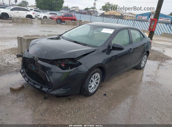 2T1BURHE9HC945791 2017 TOYOTA COROLLA Black Передня ліва чверть