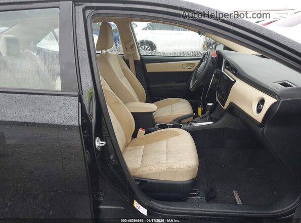 2T1BURHE9HC945791 2017 TOYOTA COROLLA Black Вид салону спереду