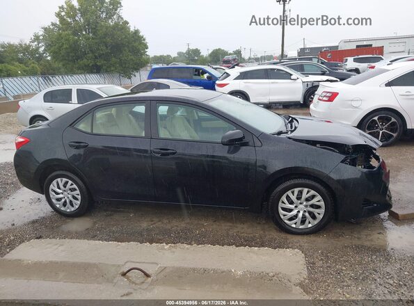 2T1BURHE9HC945791 2017 TOYOTA COROLLA Black Вид задньої частини салону