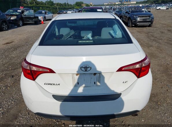 2T1BURHE9JC044281 2018 TOYOTA COROLLA Белый 