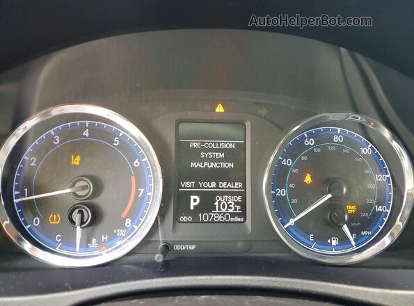 2T1BURHE9JC045186 2018 TOYOTA COROLLA Black Սարքավորումների վահանակի տեսք