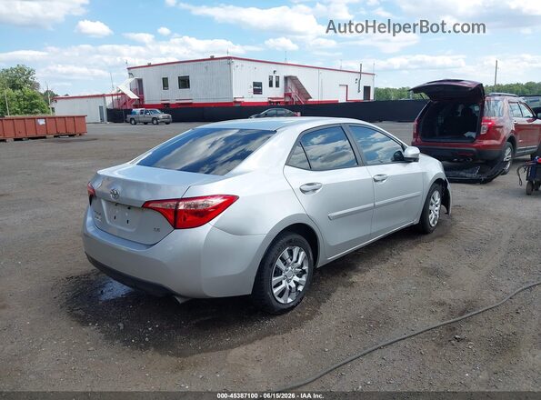 2T1BURHE9JC051151 2018 TOYOTA COROLLA Silver Задня права чверть