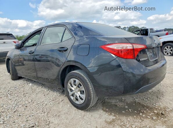 2T1BURHE9JC073313 2018 TOYOTA COROLLA Черный Задняя левая четверть