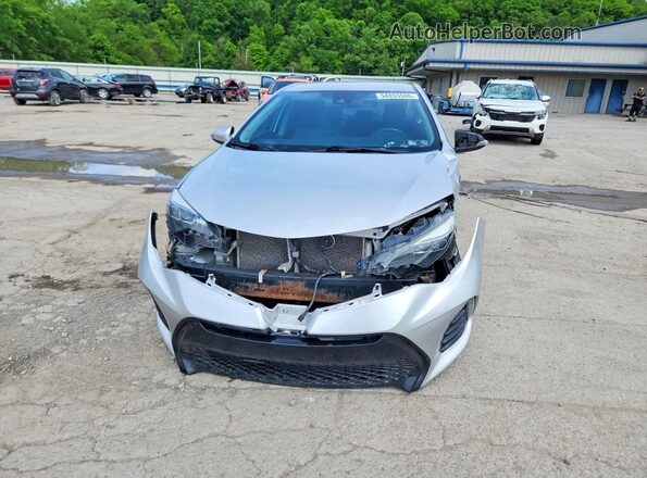 2T1BURHE9JC088958 2018 TOYOTA COROLLA Silver 