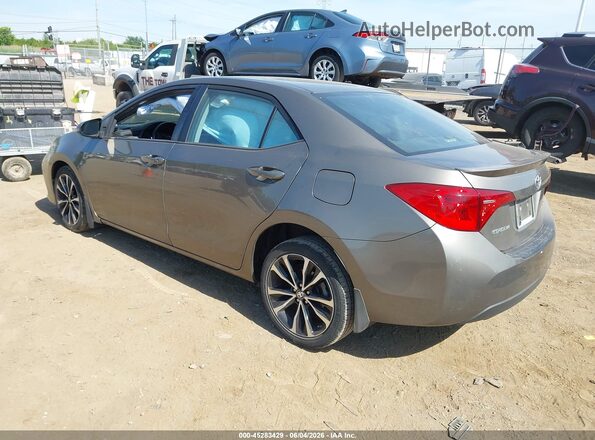 2T1BURHE9JC095229 2018 TOYOTA COROLLA Gray Trasero izquierdo
