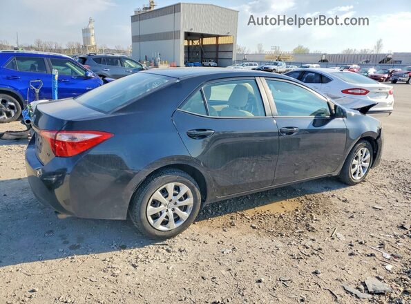 2T1BURHE9JC098549 2018 TOYOTA COROLLA Black Задня права чверть