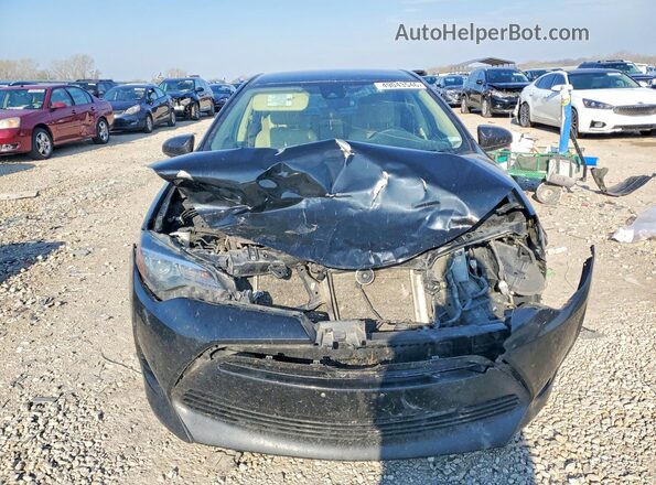 2T1BURHE9JC098549 2018 TOYOTA COROLLA Black Вид спереду