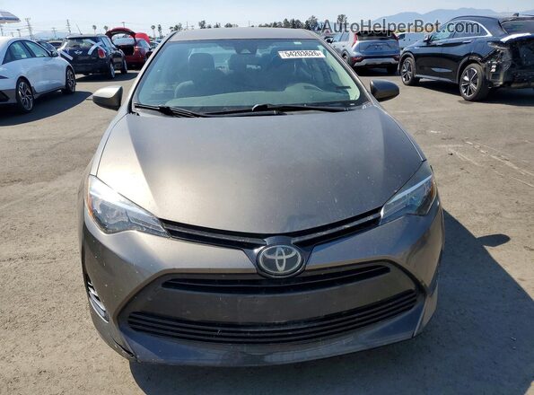 2T1BURHE9JC102194 2018 TOYOTA COROLLA Gray 