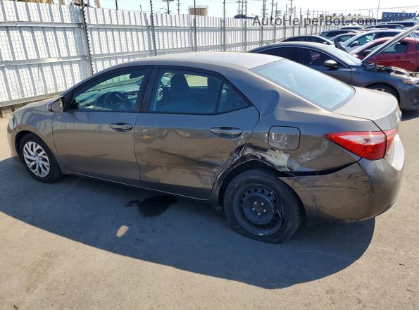 2T1BURHE9JC102194 2018 TOYOTA COROLLA Gray 