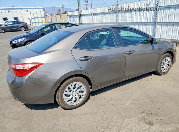 2T1BURHE9JC102194 2018 TOYOTA COROLLA Gray 