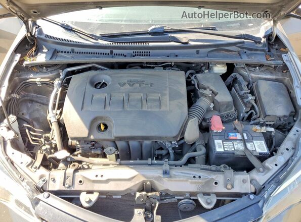 2T1BURHE9JC102194 2018 TOYOTA COROLLA Gray 