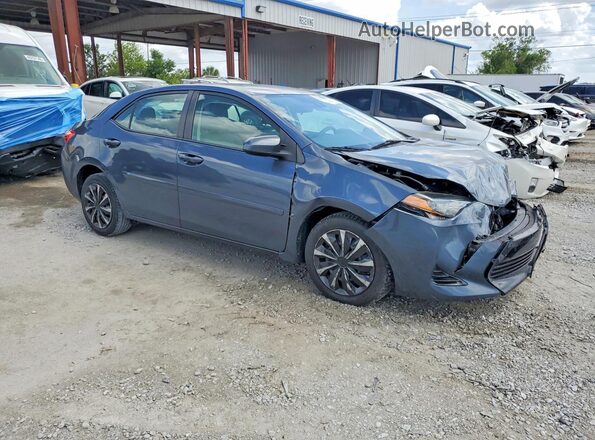 2T1BURHE9JC118377 2018 TOYOTA COROLLA Gray 