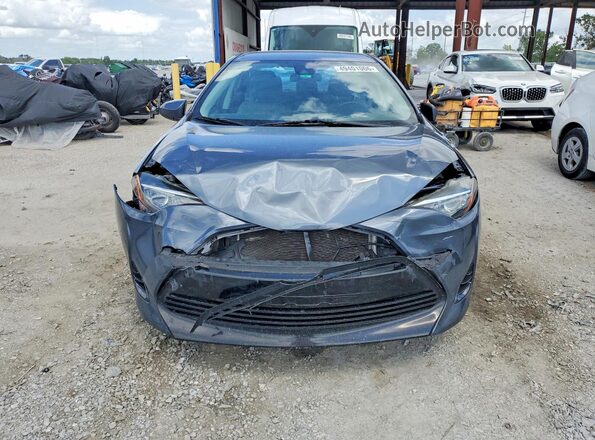 2T1BURHE9JC118377 2018 TOYOTA COROLLA Gray 