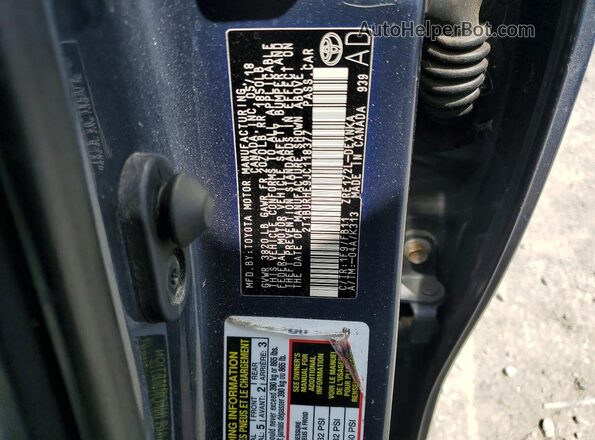 2T1BURHE9JC118377 2018 TOYOTA COROLLA Gray 