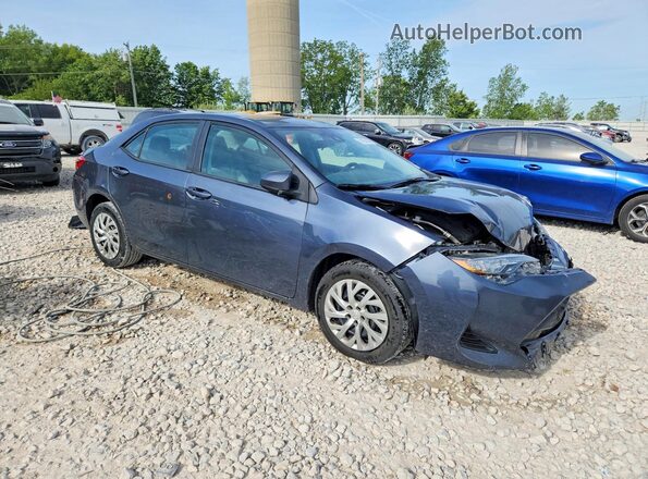 2T1BURHE9JC121859 2018 TOYOTA COROLLA Blue 