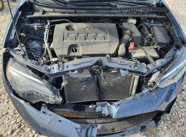 2T1BURHE9JC121859 2018 TOYOTA COROLLA Blue 