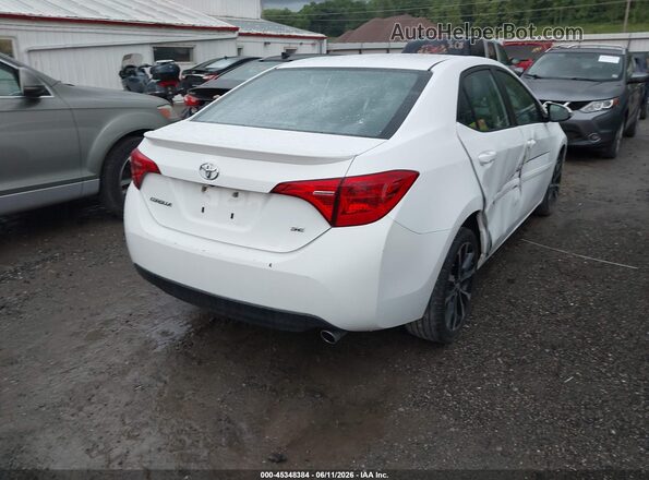 2T1BURHE9JC991725 2018 TOYOTA COROLLA White Tył prawy