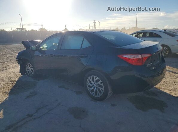 2T1BURHE9KC155835 2019 TOYOTA COROLLA Gray Rear left