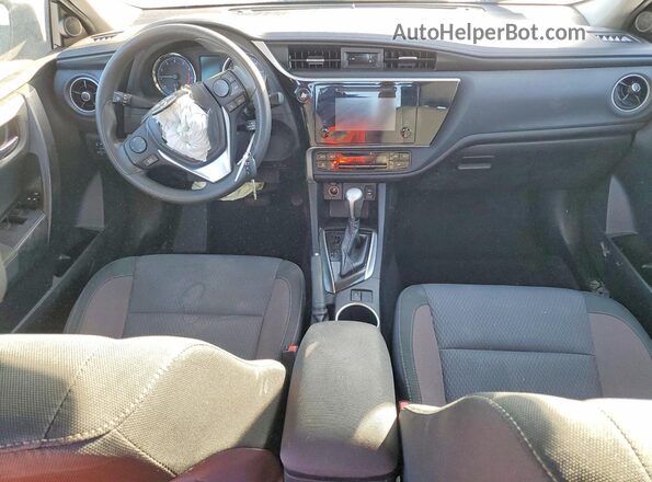 2T1BURHE9KC155835 2019 TOYOTA COROLLA Gray Dashboard view
