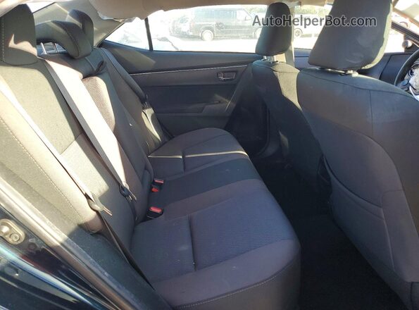 2T1BURHE9KC155835 2019 TOYOTA COROLLA Gray Rear seats view