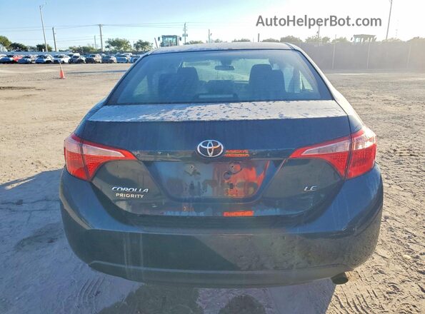 2T1BURHE9KC155835 2019 TOYOTA COROLLA Gray Rear view