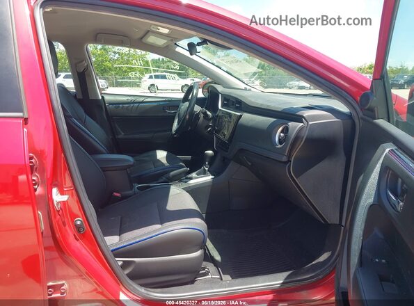 2T1BURHE9KC157438 2019 TOYOTA COROLLA Red Vista interior delantera