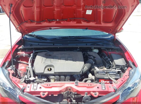 2T1BURHE9KC157438 2019 TOYOTA COROLLA Red Vista trasera