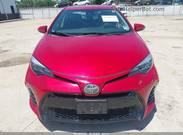 2T1BURHE9KC157438 2019 TOYOTA COROLLA Red Vista del cuadro de instrumentos
