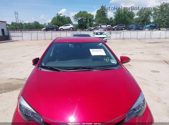 2T1BURHE9KC157438 2019 TOYOTA COROLLA Red 