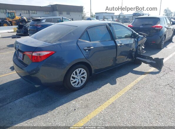 2T1BURHE9KC160999 2019 TOYOTA COROLLA Light Blue Tył prawy