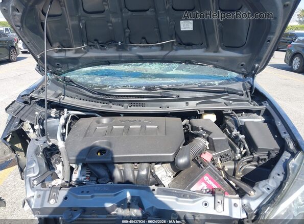 2T1BURHE9KC160999 2019 TOYOTA COROLLA Light Blue Widok z tyłu
