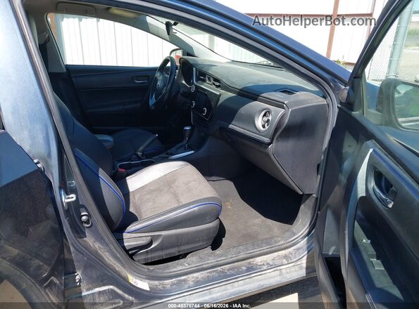 2T1BURHE9KC199477 2019 TOYOTA COROLLA Blue Widok wnętrza z przodu
