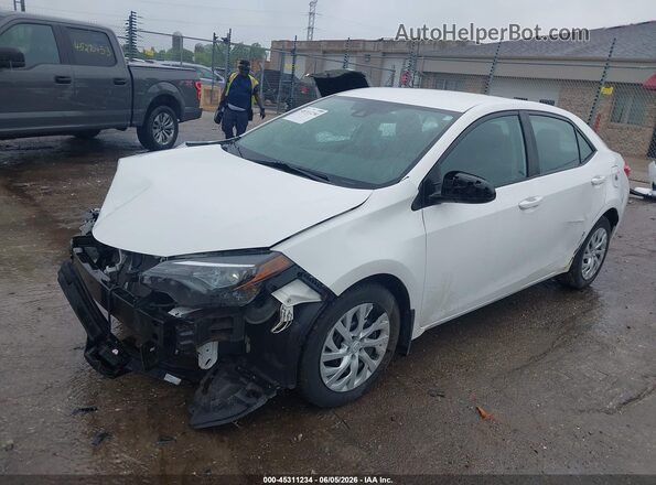 2T1BURHE9KC210445 2019 TOYOTA COROLLA White Передня ліва чверть