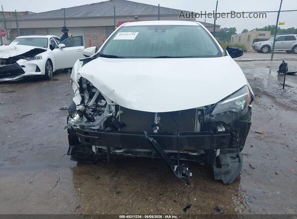 2T1BURHE9KC210445 2019 TOYOTA COROLLA White Вид спереду